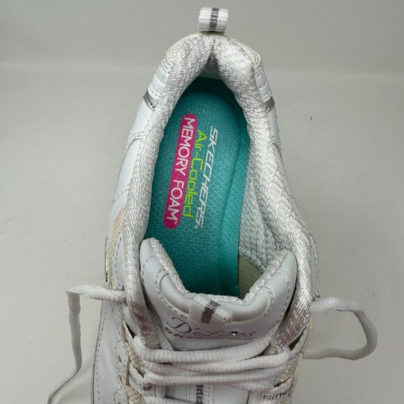 Skechers D'lites Sport Women size 9 White Athletic Sneakers - Picture 14 of 14